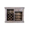 shabby bar met flessenrek en schappen  3c-7198