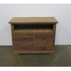 teakhouten rustieke tv commode - jtv-c100